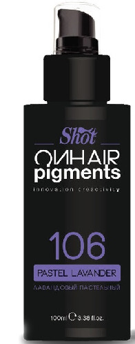 Пастельные пигменты для тонирования волос Лавандовый Shot, 100 мл