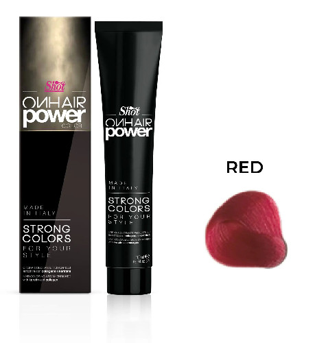 Крем-краска для волос POWER COLOR КРАСНЫЙ Shot, 100 мл (1)