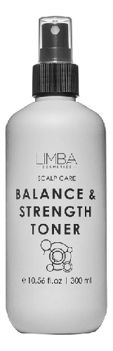 Тоник для кожи головы против перхоти и шелушений Limba Cosmetics Balance & Strength Toner, 300 мл