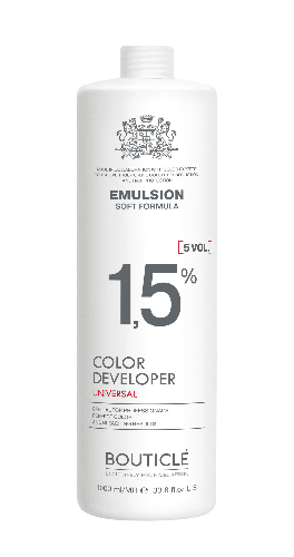 Оксидант-лосьон 1,5% - Bouticle color developer 1000 мл