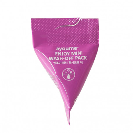 Маска для лица с каламиновой пудрой Ayoume Enjoy Mini Wash-off Pack, 3гр