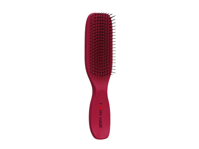 Парикмахерская щетка маджента глянец М I LOVE MY HAIR Spider ECO 1501